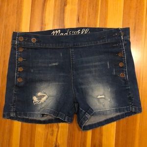 Madewell Distressed Sailor Short, 6